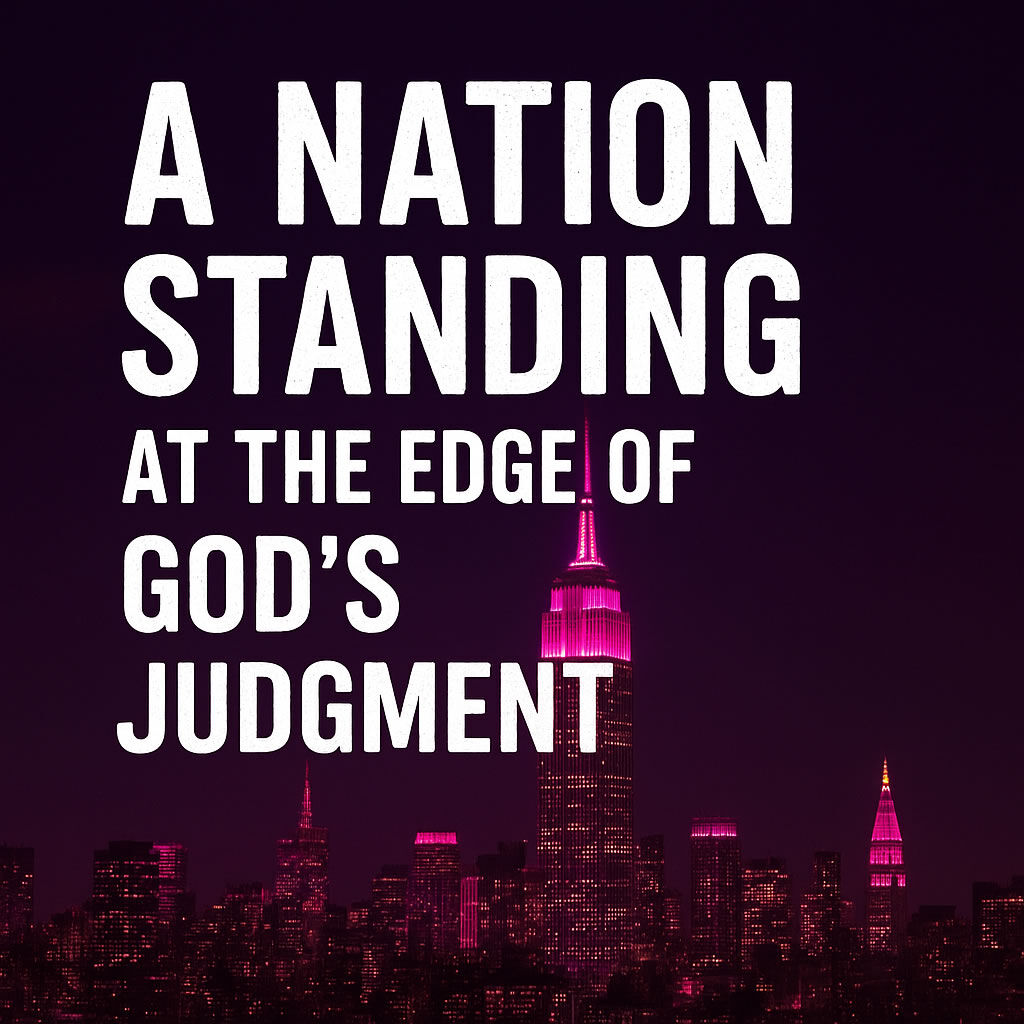 Infographic image on God's judgment after mocking God.