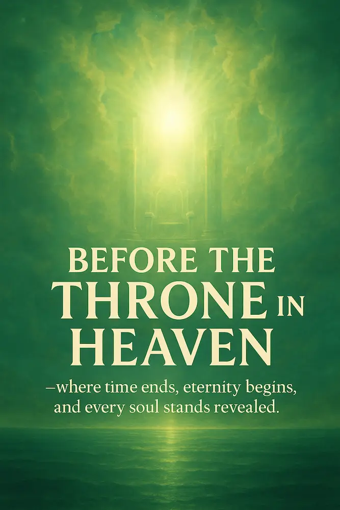 Infographic on the throne in heaven.